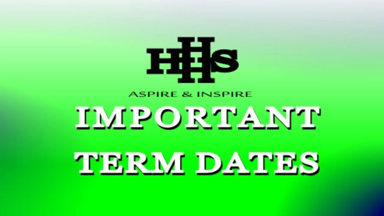 IMPORTANT TERM DATES